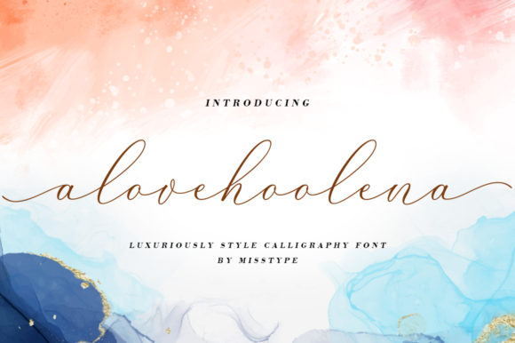 Alove Hoolena: A Font for Editorial Expression