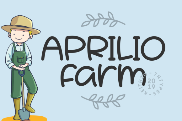 Aprilio Farm: The Font That Elevates Your Brand