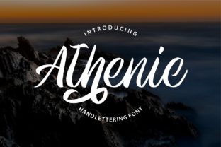 Athenic: A Timeless Script Font for Editorial Design