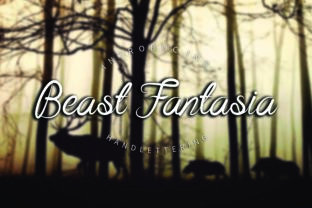 Beast Fantasia Font for Handmade and Commercial Projects