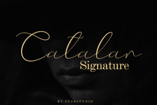 Catalan Signature Font for Eye-Catching Brand Content