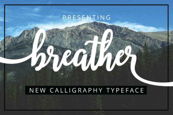 Discover the Calm of Breather Font in Branding
