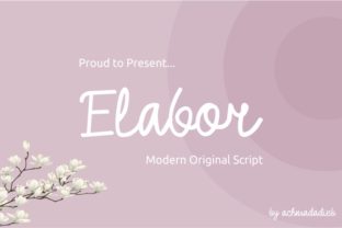 Elabor Font for Campaign Design: A Marketer's Review