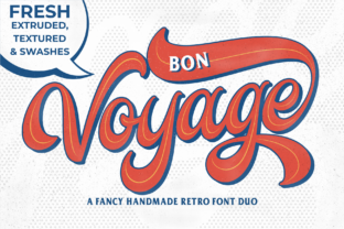Font That Speaks Volumes: Bon Voyage Duo for Branding