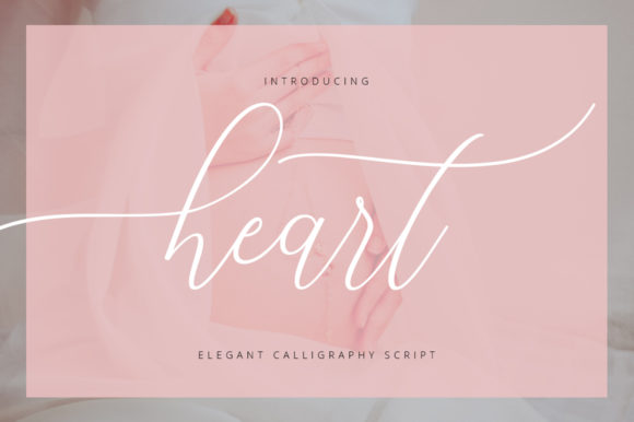 Heart Font: A Sweet Addition to Handmade Creations