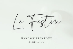 Le Festiin: A Script Font for Dynamic Web Design