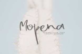 Mopena: A Handwritten Font for Campaign Creativity