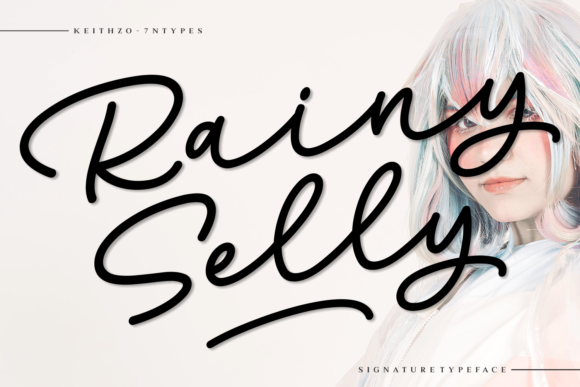 Rainy Selly: A Font That Breathes Life Into Digital Design