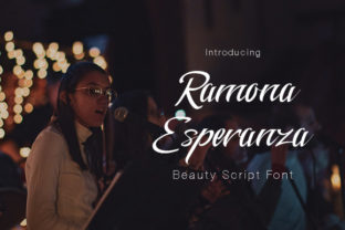 Ramona Esperanza: A Script Font for Modern Editorial Design