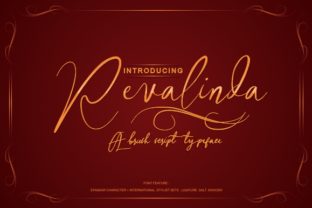 Revalinda Font for Feminine Branding and Marketing