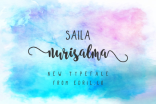 Saila Nurissalma Font for Creative Branding Projects
