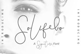 Solifebo: A Script Font with Soul