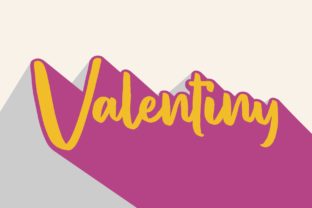 Valentiny Duo: A Handwritten Font for Clearer Campaigns